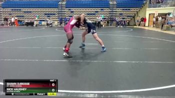 175 lbs Champ. Round 2 - Nick Haughey, Gilman School vs Shawn Djirosse, St. James School