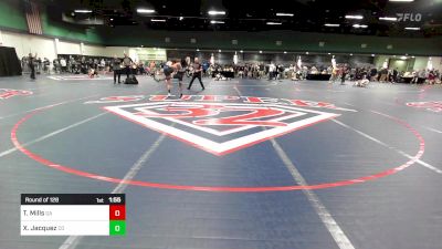 106 lbs Round Of 128 - Teequavious Mills, GA vs Xavier Jacquez, CO