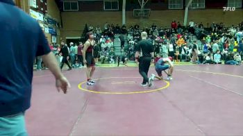 150 lbs Champ. Round 2 - Emerson Montes, Morenci High School vs Gavin Merriman, Benson