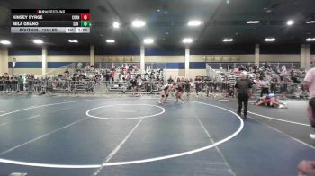 155 lbs Round Of 16 - Kinsey Byrge, Corner Canyon vs Mila Grano, San Jacinto WC