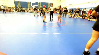 100 lbs Quarterfinal - Natalie Cruz, La Quinta High School vs Gabriela Martinez, Santa Ana Wrestling Club