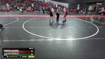 270 lbs Cons. Semi - Maddox Hocking, Warrior Youth Wrestling vs Sawyer Douglas, Beloit