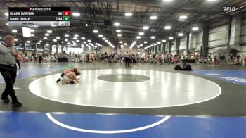 80 lbs Rr Rnd 1 - Blake Kapitan, Indiana Outlaws Gold vs Kane Thielk, Terps Xtreme MS