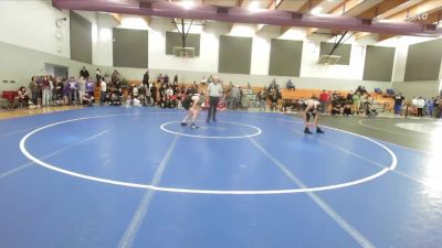 Boys 122 lbs Champ. Round 1 - Gage Tilton, Live Oak Boys vs Kamdyn Emmons, Hope Boys