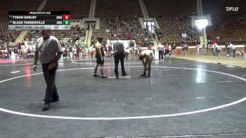 7A 285 lbs Cons. Round 2 - Tyson Shelby, Opelika Hs vs Blake Turberville, Smiths Station Hs