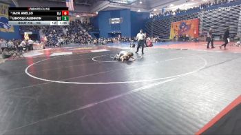 106 lbs Champ. Round 2 - Jack Anello, Blair Academy vs Lincoln Glennon, The Hill School
