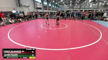 98 lbs Champ. Round 2 - Oliver Pulliam, Best Trained Wrestling vs Marco Talamantez Jr., NXT Level Wrestling Academy