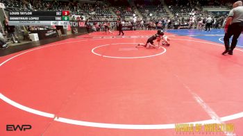 64 lbs Round Of 16 - Louis Taylor, Sebolt Wrestling Academy vs Demetrius Lopez, Top Notch Wrestling Club