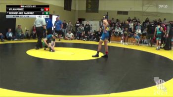 108 lbs Champ. Round 1 - Persephine Ramirez, La Joya vs Atlas Perez, Clark