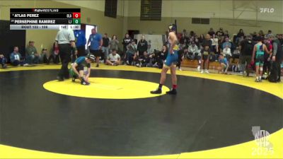 108 lbs Champ. Round 1 - Persephine Ramirez, La Joya vs Atlas Perez, Clark