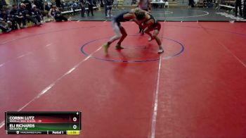 145 lbs Round 4: 10:30am Sat. - Corbin Lutz, Wasilla High School vs Eli Richards, Soldotna