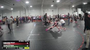 105/115 Round 3 - Harleigh Wiley, Morris Fitness vs Madelyn Ross, West Wateree Wrestling Club