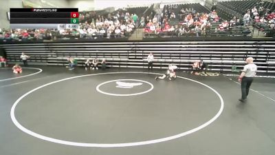 4A 120 lbs Champ. Round 1 - Braxton Trimble, West Field vs Haydon Harris, Timpanogos