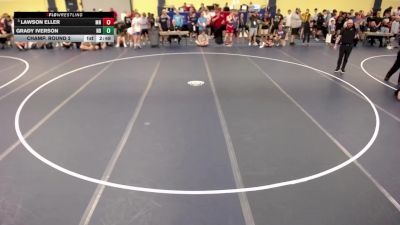 132 lbs Champ. Round 2 - Lawson Eller, MN vs Grady Iverson, ND