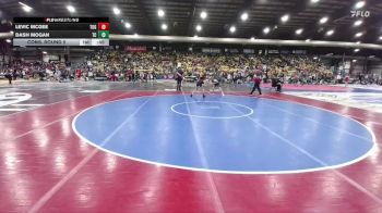 95 lbs Cons. Round 5 - Levic McGee, Touch Of Gold vs Dash Mogan, Team Champs