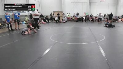 48 lbs Round 4 (8 Team) - Jacob Street, CTWHALE Blue vs George Gerasimov, CTWHALE Green