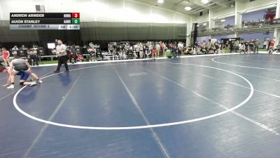 173.8-174.4 lbs Champ. Round 2 - Jaxon Stanley, All American Wrestling Club vs Andrew Arinder, North DeSoto Wrestling Academy
