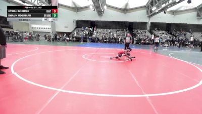 65-J2 lbs Rr Rnd 1 - Josiah Murray, Unattached vs Shaun Uderman, Del Val Rams