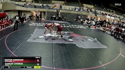 139 lbs Semis & 1st Wrestleback (8 Team) - Easton Anderson, Menomonie vs Gunnar Cameron, Anoka