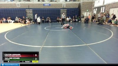 71/75 Champ. Round 1 - Taylorr Izzard, Marsing vs Colton Ammann, Middleton Wrestling Club