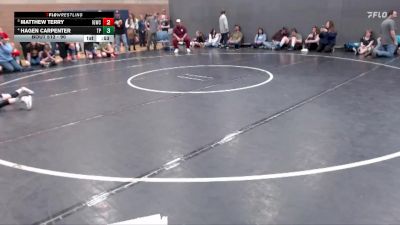 90 lbs Quarterfinal - Matthew Terry, Idaho Gold Wrestling Club vs Hagen Carpenter, Terreton Panthers