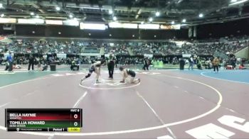 138 lbs Cons. Round 4 - Bella Haynie, Wasatch vs Tomillia Howard, Bend Senior