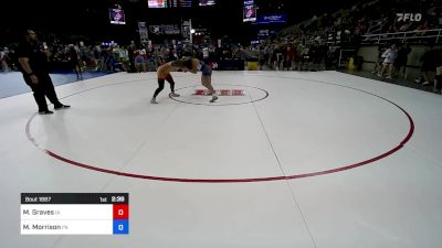 155 lbs Cons 64 #2 - Macie Graves, IA vs Marty Morrison, PA