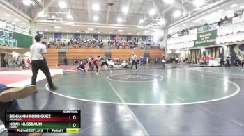 165 lbs Semifinal - Noah Nussbaum, Poway vs Benjamin Rodriguez, Valhalla