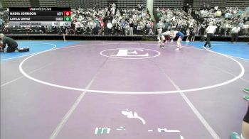 130 lbs Consolation - Nadia Johnson, Gloucester City vs Layla Ortiz, Crash GWC