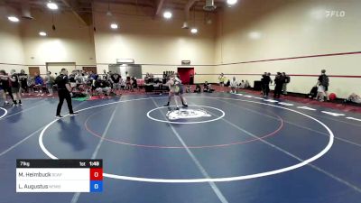 71 kg Cons 32 #2 - Maverick Heimbuck, Scappoose High School Wrestling vs Luke Augustus, Newberg High School Wrestling