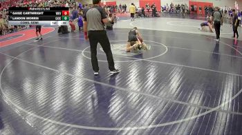 106 lbs Cons. Semi - Gaige Cartwright, White River vs Landon Morris, Cascade