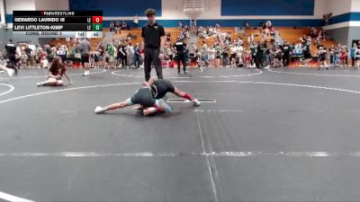 70 lbs Cons. Round 3 - Levi Littleton-Kimp, Summerville Take Down vs Gerardo Laurido Iii, Reverence Wrestling Club