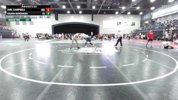 165 lbs Champ. Round 2 - Julian Gonzales, Keiser University vs Joel Campbell, Missouri Baptist University