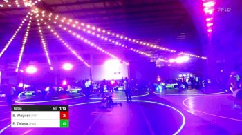62 lbs Semifinal - Benson Wagner, Unattached vs Emmitt Zelaya, Chaos Wrestling