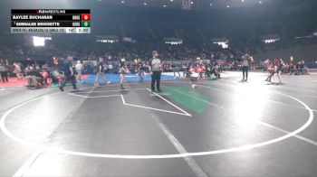 4A/3A/2A/1A Girls 120 Quarterfinal - Emmalee Brissette, Oakridge Girls vs Baylee Buchanan, Banks Girls