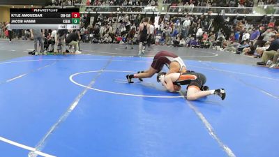 157 lbs Consi Of 16 #2 - Kyle Amouzgar, Concord-Carlisle vs Jacob Hamm, Keene