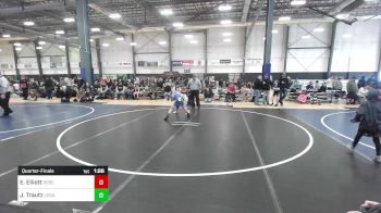86 lbs Quarterfinal - Ethan Elliott, Roseburg Mat Club vs Jace Trautz, Legacy Elite