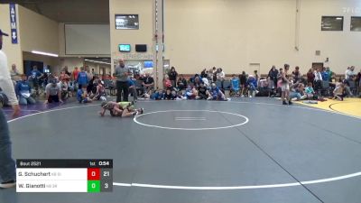 80 lbs Rr Rnd 3 - Gabe Schuchert, Silo WC K-8 vs Wyatt Gianotti, Third Monkey K-8