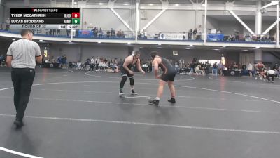 285 lbs Round Of 32 - Tyler McCathryn, Bloomsburg - UnAttached vs Lucas Stoddard, Army-West Point