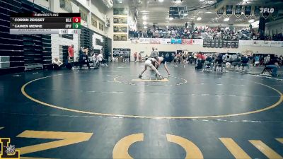 132 lbs 5th Place Match - Cainen Menke, St. Pius X (Festus) vs Corbin Zeisset, Belleville East