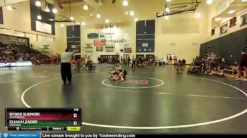 138 lbs Champ. Round 1 - Elijah Leader, Hanford vs Ryder Suemori, Ellensburg