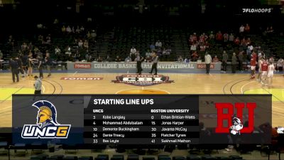 CBI First Round: Boston University vs. UNCG