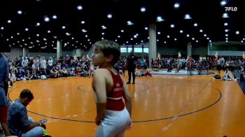 75 lbs Round 5 (8 Team) - Liam Crousillac, Gulf Coast WC vs Cullen Phillips, Team Arkansas