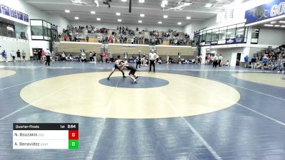 133 lbs Quarterfinal - Nic Bouzakis, Ohio State vs Adan Benavidez, Unattached- Kent State