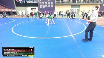 190 lbs Quarterfinal - Deacon Moran, Combative Sports Athletic Center vs Isaac Ward, MO West Championship Wrestling Club