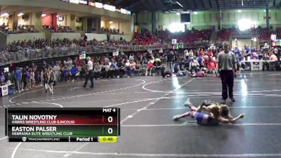 65 lbs Cons. Round 3 - Talin Novotny, Hawks Wrestling Club (Lincoln) vs Easton Palser, Nebraska Elite Wrestling Club