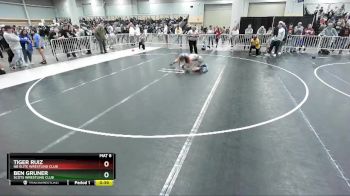 108 lbs Quarterfinal - Tiger Ruiz, NB Elite Wrestling Club vs Ben Gruner, Scots Wrestling Club