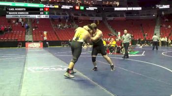 3A-285 lbs Cons. Round 4 - Mason Hinrichs, Waverly-Shell Rock vs Cael Roberts, Southeast Polk