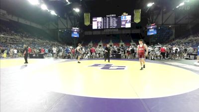 157 lbs Rnd Of 32 - Brayden Leach, TN vs Bronson Baxter, TX