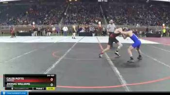 D4-103 lbs Cons. Round 1 - Jhonas Williams, Oscoda vs Caleb Potts, Addison